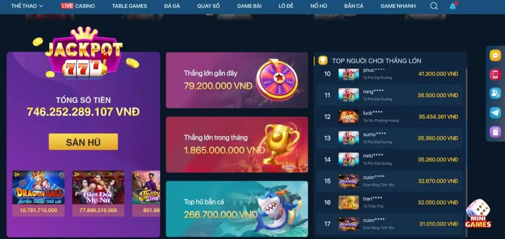 Tỷ lệ cược hấp dẫn tại 78 win